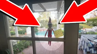 I’m Still Watching!  Elf on the Shelf Day 22!