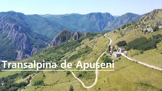Transalpina de Apuseni, DJ 107I, drumul spectaculos care strabate Muntii Trascau, 8 august 2021