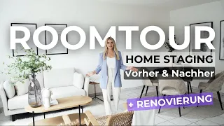 Home Staging Roomtour in Gütersloh bei Bielefeld: Vorher & Nachher Vergleich | Immobilienaufwertung