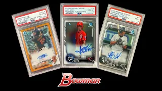 MY 1st BOWMAN CHROME AUTOGRAPH COLLECTION