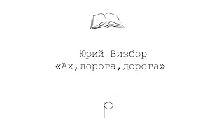 Юрий Визбор "Ах, дорога, дорога"