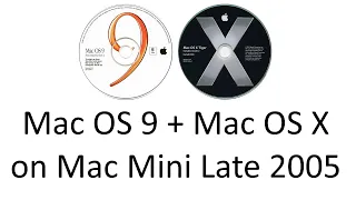 Dualbooting of Mac OS 9.2 and Mac OS X 10.4 on Mac Mini Late 2005 - Tutorial