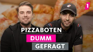 Pizzaboten snacken ständig Pizza! | 1LIVE Dumm Gefragt