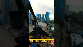 Helicopter Landing On Rooftop🚁🔥😱  | 3D View👓  #shorts
