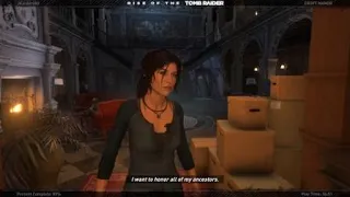 Rise of the Tomb Raider - Croft Manor ending