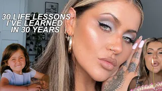 CHATTY GRWM - 30 LIFE LESSONS I'VE LEARNED IN 30 YEARS | JAMIE GENEVIEVE