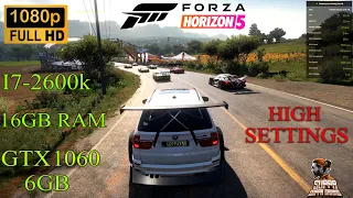 Forza Horizon 5 - i7 - 2600k | GTX 1060 6GB | 16GB RAM Gameplay