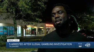 3 illegal gambling arcades in 3 different plazas were shut down