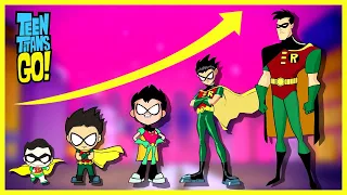 Teen Titans Go GROWING UP COMPILATION