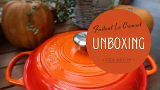 Unboxing Le Creuset - Faitout campagnard