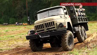 Off-road Soviet(Russia) military truck ZIL-131.