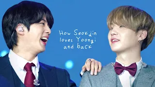 how seokjin loves yoongi and back