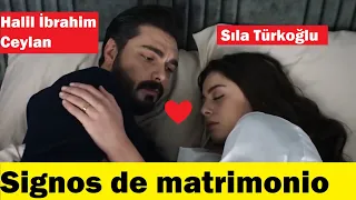 #Emanet Signos de matrimonio de Halil İbrahim Ceylan y Sıla Türkoğlu