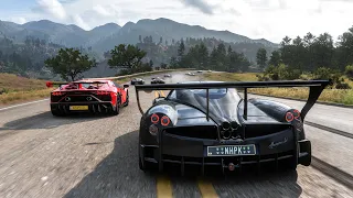 1200HP Pagani Huayra BC | Forza Horizon 5 | Race Gameplay