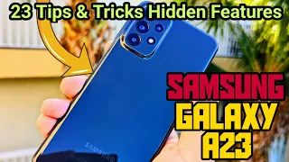 23 Tips and Tricks for the Samsung Galaxy A23 | Hidden Features!