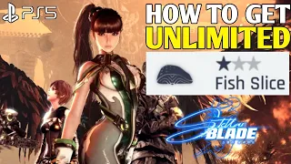 How to Get Unlimited Fish Slice STELLAR BLADE Fish Slice Unlimited Farming | Stellar Blade Material