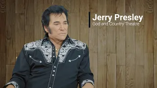 In the Studio - Jerry Presley - Elvis Presley Cousin - Branson, Missouri - Interviewer Robert Woeger