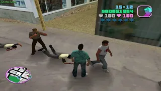 GTA vice city | Police vs cubans