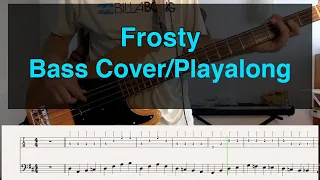 Frosty (Albert Collins) - Bass Cover and Playalong with Notation and Tab