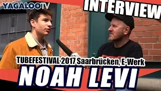 Noah Levi im Interview beim TubeFestival 2017 in Saarbrücken