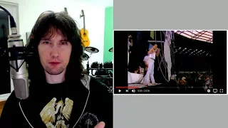 British guitarist analyses Queen at LIVE AID. Why were they SO good?