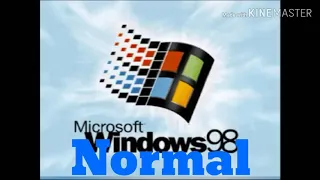 Variations of Windows 98 startup sound (Not what You Think...)