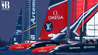 ALL RACES | 2017 Louis Vuitton Finals | Emirates Team New Zealand v Artemis Racing | Race 1 - 7