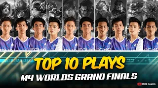 TOP 10 PLAYS of M4 WORLD CHAMPIONSHIP GRAND FINALS. . . 😮