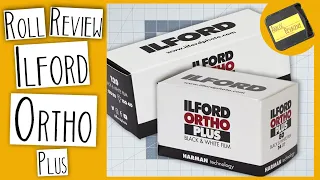 Ilford Ortho Plus - A True ORTHOCHROMATIC Black and White | ROLL REVIEW
