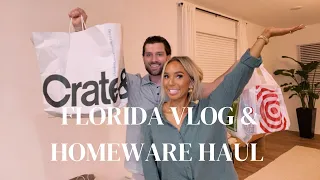 Shopping Vlog & Haul | Target, World Market, IKEA, At-Home | Sam & Troy