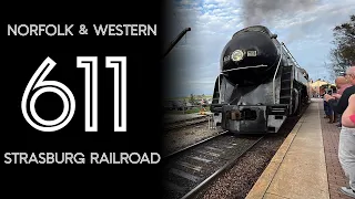 The Queen of Steam in Paradise: Norfolk & Western 611 on the Strasburg Railroad