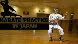 Karate in Japan | Okinawan Karate | Just another day of training