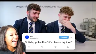 British Highschoolers React to British Memes | Reaction