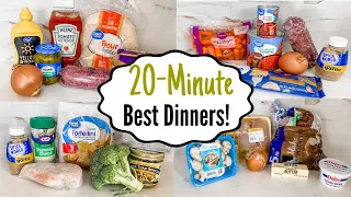 These Easy 20 MINUTE DINNERS Will Change Your Life! | The BEST Quick & Tasty Meals! | Julia Pacheco