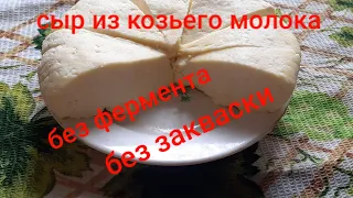 Сыр из козьего молока.