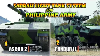 ELBIT'S NEW SABRAH LIGHT TANK SYSTEM OFFERED TO PHILIPPINE ARMY