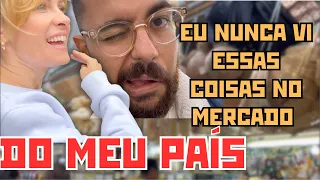 Uma gringa no mercadão de São Paulo.  VLOG de família - Ep. 466