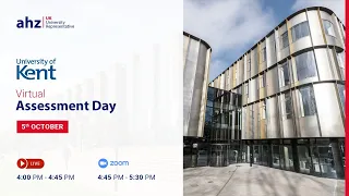 University of Kent Virtual Assessment Day