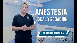 Indicaciones para procedimientos con anestesia local y sedación.