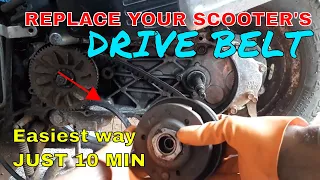 How to Replace Drive Belt of HONDA ACTIVA.