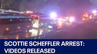 Scottie Scheffler arrest: Police release videos from morning of arrest | FOX 7 Austin