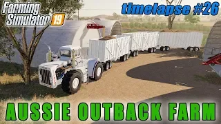 Selling 2.6 million potatoes with unusual road train | FS 19 | Aussie Outback Farm | Timelapse #26