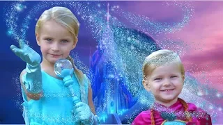 ЭЛЬЗА И АННА В РЕАЛЬНОЙ ЖИЗНИ!  FROZEN IN REAL LIFE!