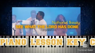 see what the Lord has done/piano worship chord progression tutorial