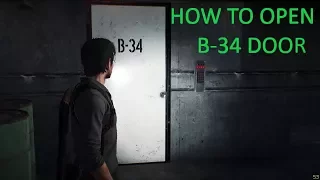 The Evil Within 2 - How To Open B-34 Door With Union Security Card In Auto Repair Shop (CHAPTER 3)