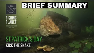 Fishing Planet, St. Patrick's Day, BRIEF SUMMARY