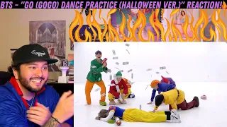 BTS - "GO (GOGO) Dance Practice (Halloween ver.)" Reaction!