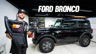 K&N Intake Install & Dyno Test (Turbo Noises!) [Ford Bronco]