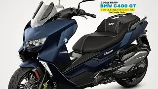 C 400 GT, Its High-Tech Features Make It a Popular Choice | 2023 BMW C 400 GT