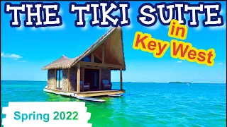 The Grand Tiki Suite Tour - Epic Overwater Bungalows in Key West, FL 🏝  Our Airbnb vacation #2